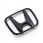 Gloss Black Honda Front Badge 95x80mmmm