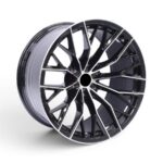 20" CONCAVO 06 6/139 Gloss Black With Machine Silver Alloy Wheels