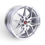 15" DX088 4/100 & 4/114 Matt Grey Alloy Wheels
