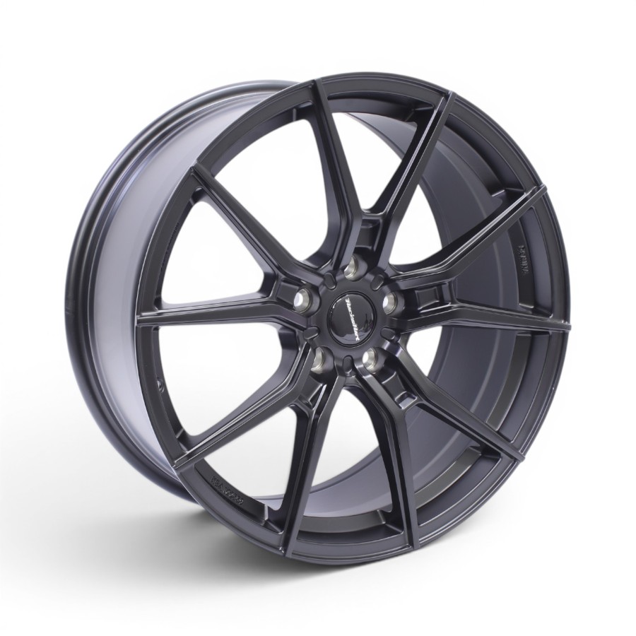 GREIL 19 BLK 19" Racing Hart Greil 5/112 Satin Black Alloy Wheels - Image 1