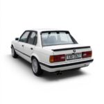 FibreForce Flat Black Bootspoiler Suitable for Bmw E30 - Image 2