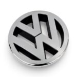 VW Chrome Grille Badge for Polo Vivo 9N - 120mm