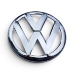 VW Chrome Bootlid Badge for VW Polo 2010 (115mm)