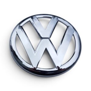 VW Chrome Bootlid Badge for VW Polo 2010 (115mm)
