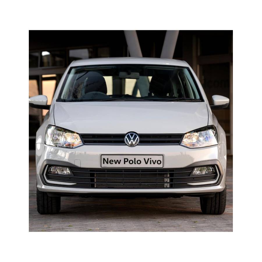 VPNFB045 Replacement Front Bumper & Grille with Foglights for VW Polo Vivo 2024 Facelift - Image 1