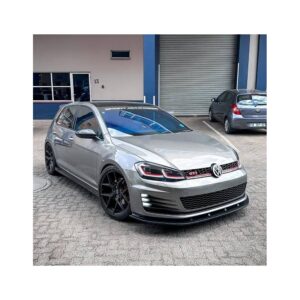 Max Style Flat Lip 3-piece Design Front Spoiler for VW Golf Mk 7