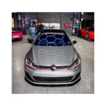 Max Style Flat Lip 3-piece Design Front Spoiler for VW Golf Mk 7 - Image 3