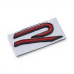 Mk8 R Design Rear Badge - Red & Black (65x35mm)