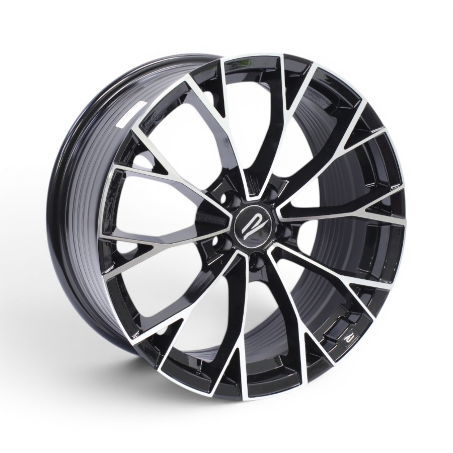 M8914 17" M8914 5/100 Black Machine Face Alloy Wheels - Image 1