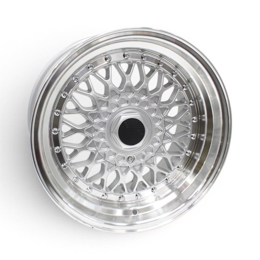 ZAR2510 46 16 16" CW-46 4/100 & 5/100 Silver Alloy Wheels - Image 1