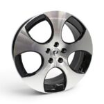17" CW-31 5/100 Black Machine Face Alloy Wheels