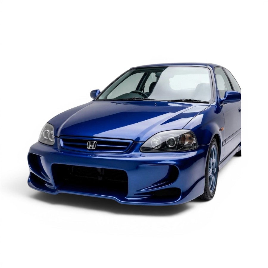 HVTFB003 honda civic 5-slot front bumper 96-99 2495 FibreForce Fast & Furious Style Front Bumper for Honda Civic - Image 1