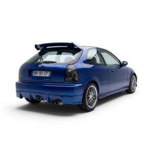 FibreForce JDM Style Rear Bumper for Honda Civic