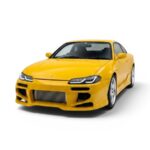 FibreForce 5-Slot Sport Style Front Bumper for Mazda Astina