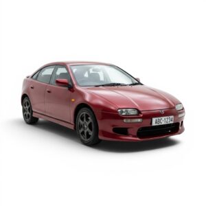 FibreForce 3-Slot Racing Front Bumper for Mazda Astina