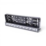 Universal Number Plate Holder with LED Light Bar