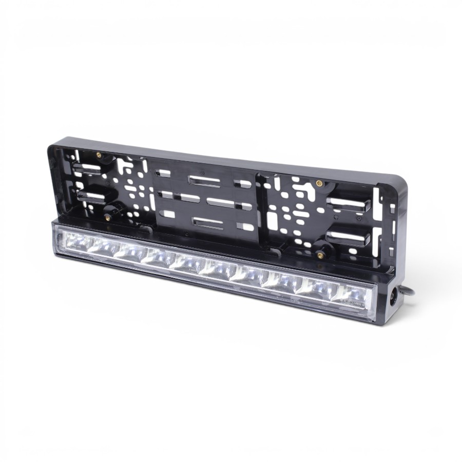 TL-6011W Universal Number Plate Holder with LED Light Bar - Image 1