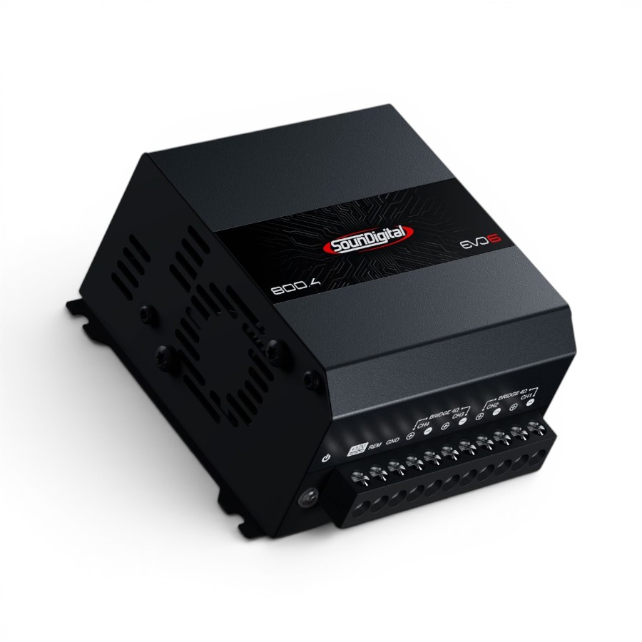 SD800.4 EVO 6 SounDigital SD800.4 EVO 6 200w rms x 4 Channel Amplifier - Image 1