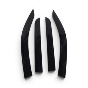 GripForge Gloss Black Windshields for Toyota Hilux Revo 2015 (front and rear)