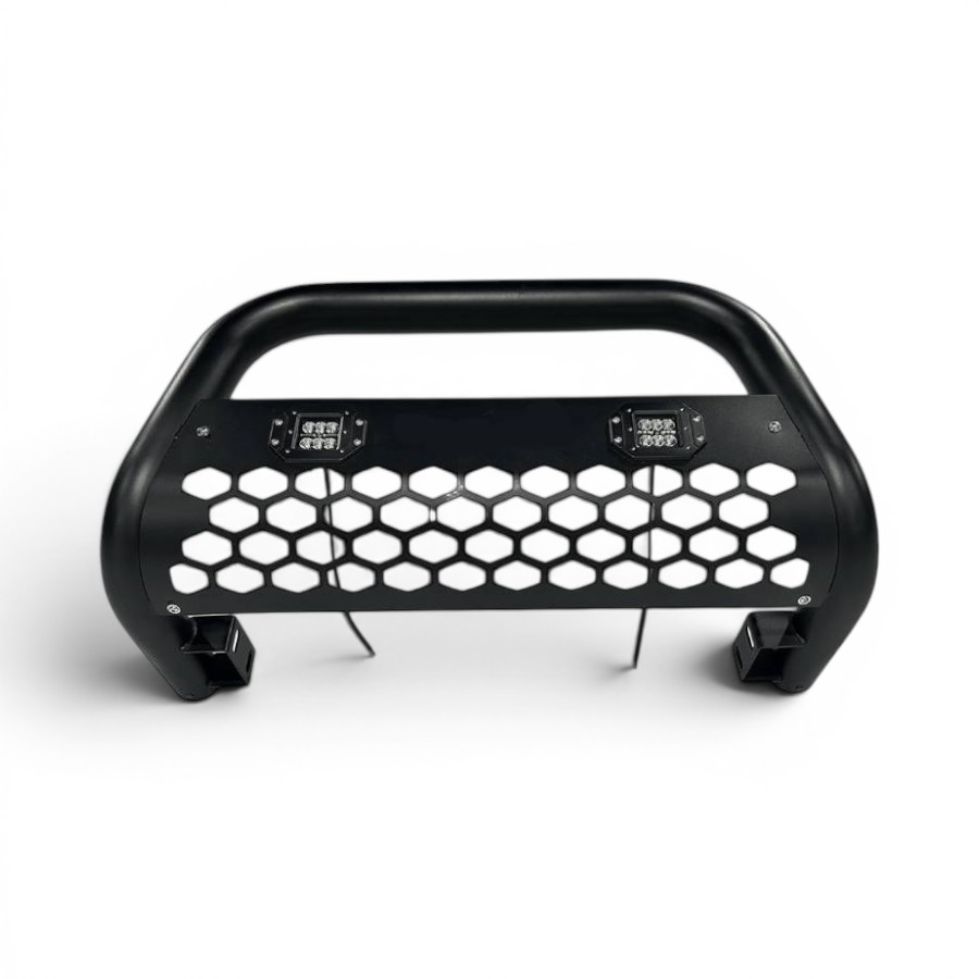 RN129 GripForge Nudge Bar with LED Lights Suitable for Ford Ranger T9 2022 (Non-oem) - Image 1