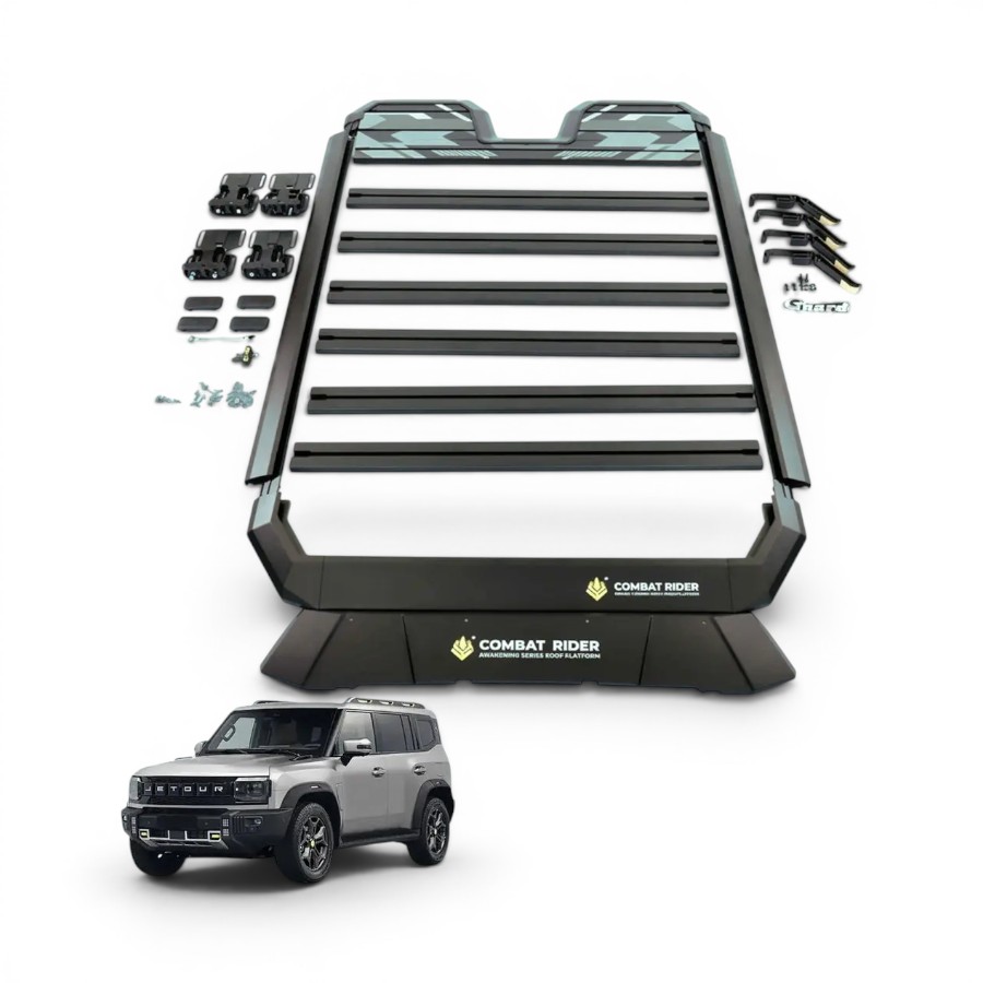 JRC202 Combat Rider Roofrack kit GripForge Roof Carrier Kit for Jetour T2 - Image 1