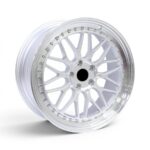 19" TWC499 5/112 Silver Machine Lip with Rivets Alloy Wheels
