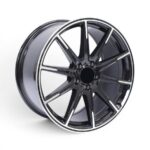 19" MC-776 MC-76-MB 5/112 Gloss Black Alloy Wheels