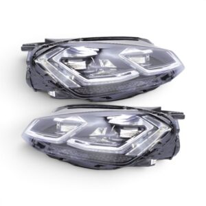 GTi 7.5R Design Replacement headlight for VW Golf Mk7 - (pair)