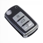 PU VW 3 Button Key Cover (silver)