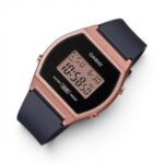 Casio LW-204-4ADF Classic Digital Watch – Rose Gold & Black