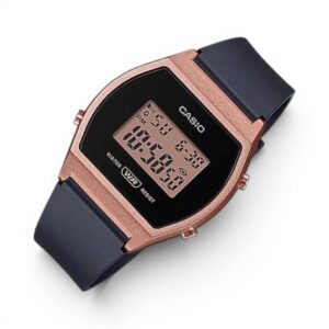 Casio LW-204-4ADF Classic Digital Watch – Rose Gold & Black