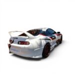 FibreForce 2piece Rear Apron for Toyota Supra