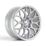 17" A-Line Scar 5x120 Arctic Silver Machine Face Flow Form Alloy Wheels