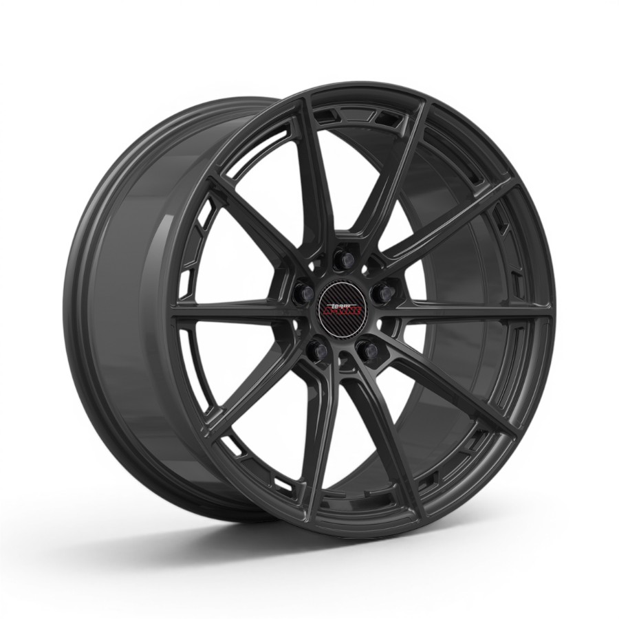 82341411 Utopia-SILKBLK-side-1 19" A-Line Utopia 5/110 Silk Black Alloy Wheels - Image 1