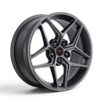 17" A-Line Stark 5/108 Graphite Flow Forming Alloy Wheels