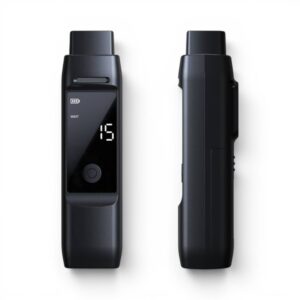 S5 Alcohol Breathalyzer Tester - Portable with USB Rechargeable