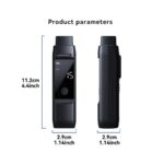 S5 Alcohol Breathalyzer Tester - Portable with USB Rechargeable - Image 2