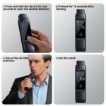 S5 Alcohol Breathalyzer Tester - Portable with USB Rechargeable - Image 5
