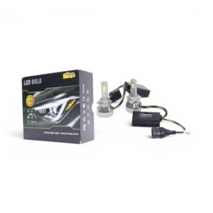 K28 Series LED Tri-Colour App-Controlled 3000-6000k Bulbs - 9006 (pair)