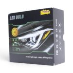 K28 Series LED Tri-Colour App-Controlled 3000-6000k Bulbs - H4(pair) - Image 2