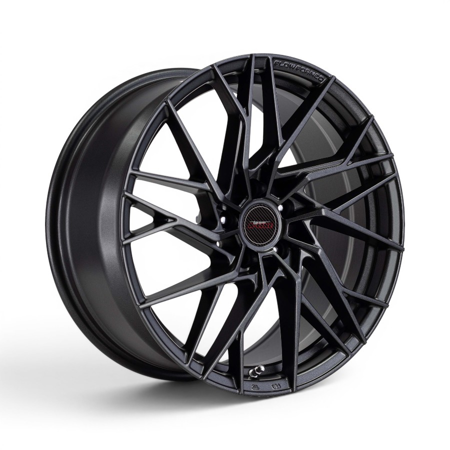 82341410 Glacier GRAPHITE side 18" A-Line Glacier 5/108 Graphite Alloy Wheels - Image 1