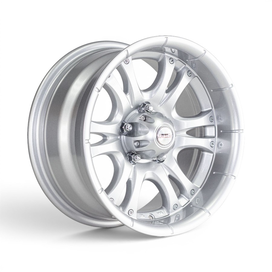 82361014 Fear ARCTIC SILVER 5114 15" A-Line Fear 5x114 Arctic Silver Alloy Wheels - Image 1