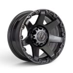 15" A-Line Monsoon 5x114 Gunmetal Alloy Wheels