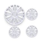 15" NR Racing NR1 Design Wheel Hub Caps (set of 4)