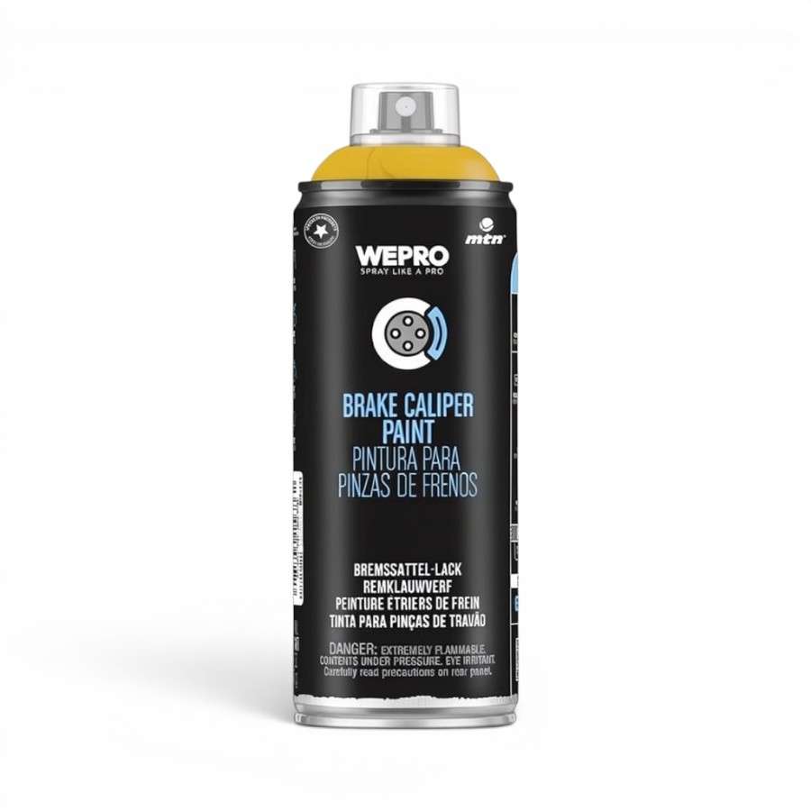 EX014PB001 WePro Brake Caliper Paint – 400ml (Yellow) - Image 1