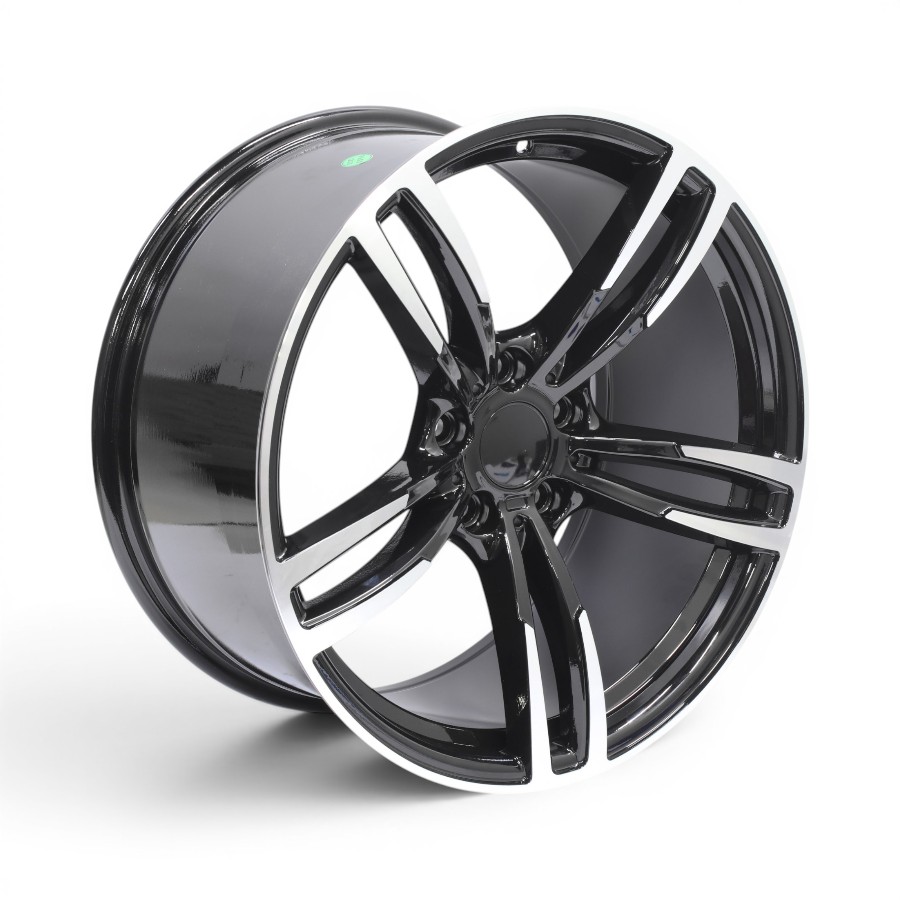NS30 718 19 19" NS-30 5/120 Black Machine Face Alloy Wheels - Image 1