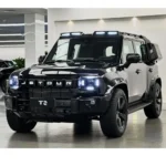 Rugged Gloss Black 4-POD LED Roof Light & Housing for Jetour T2 - Image 2