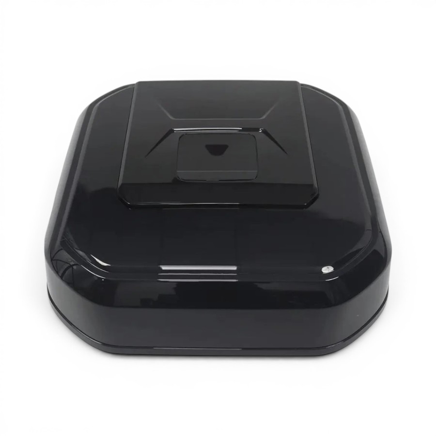 JT2-SPARECOV SQR Gloss Black Square Design Spare Wheel Cover for Jetour T2 (only 18" wheel size) - Image 1
