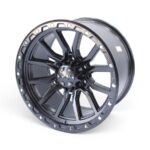 18" Y0156 6x139 Matt Black Alloy Wheels