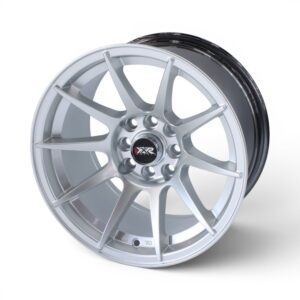 15" ZM-705 4x100 & 4x114 Hyper Silver Alloy Wheels